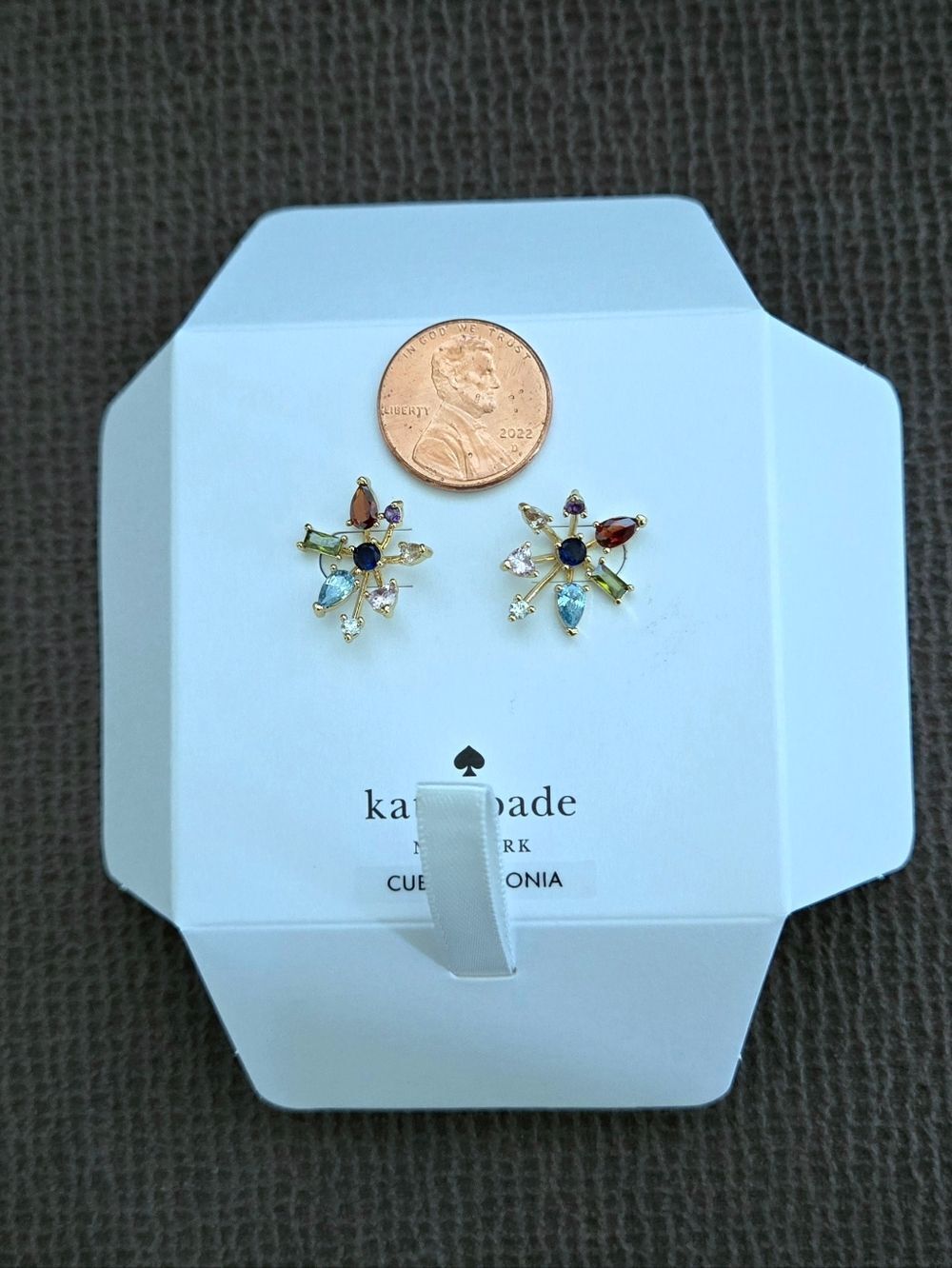 Kate Spade♠️ "Firework🎆 Floral💐" Earrings - Picture 9 of 16
